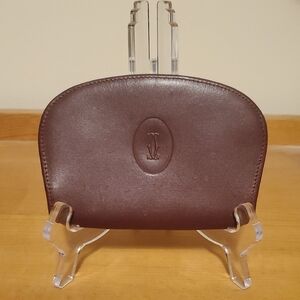 Cartier Leather Oxblood Wallet